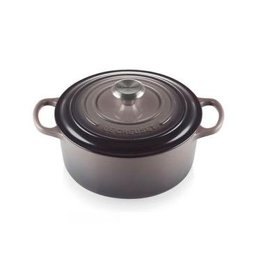 Imagem de Panela Redonda Signature 26 cm Cinza Flint Le Creuset