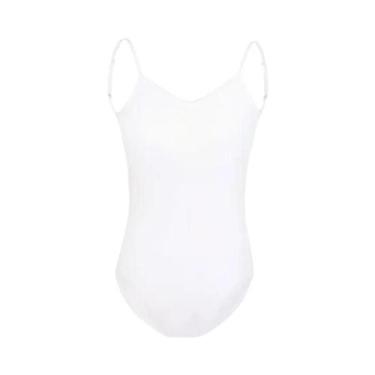 Imagem de Camisola De Ballet Com Alças Ajustáveis Para Mulheres, Macacão Sem Man
