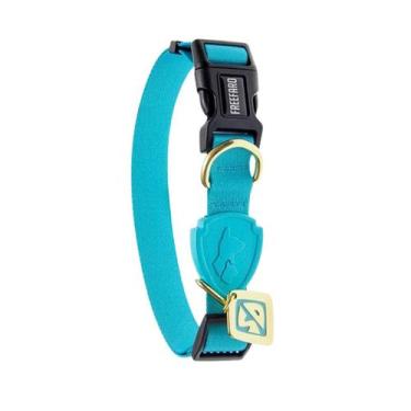 Imagem de Coleira Scooby Doo SD com TAG ID Ajustável para Cães FreeFaro, PP