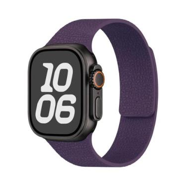 Imagem de Pulseira Magnética De Silicone Para Apple Watch Ultra 3 4 42 46MM Comp
