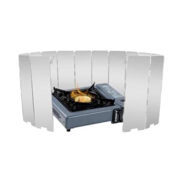 Imagem de Fogão a Gás Para Camping E Piqueniques Ao Ar Livre, Protetor Contra Ve