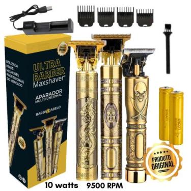 Imagem de Máquina de Acabamento Barba e Cabelo Pro 2.0 Shaver Titânium Bivolt - 