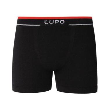 Imagem de Cueca Boxer Lupo Adulto Sem Costura Microfibra Box Masculino Atacado O