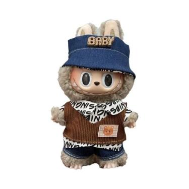 Imagem de Conjunto De Roupas Para Boneca Labubu De 17cm, Acessórios De Boneca Co