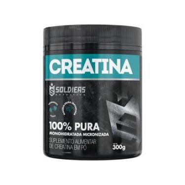 Imagem de Creatina Monohidratada Pote 300g - 100% Pura Importada - Soldiers Nutrition-Unissex