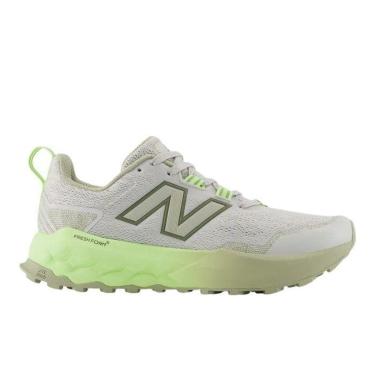 Imagem de Tenis New Balance Fresh Foam Garoe V2 Cinza/Verde Claro-Feminino