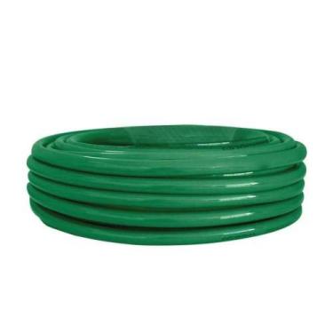 Imagem de Mangueira Jardim Flexível 25 Metros Verde - Dtools, Bitola 7-16, Pared