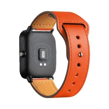 Imagem de Pulseira De Couro Para Relógio Amazfit 20mm/22mm Compatível Com GTS 4/
