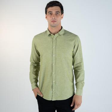 Imagem de Camisa Reserva Linho Verde-Masculino