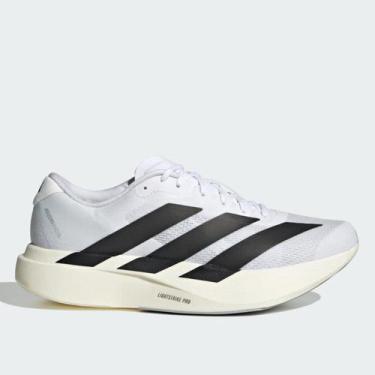 Imagem de Tênis Adidas Adizero Evo SL Masculino, Branco, Preto, 43
