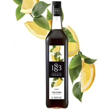 Imagem de Xarope 1883 de Cha Sabor Limao 1 Litro Pet, Marrom - Routin 1883