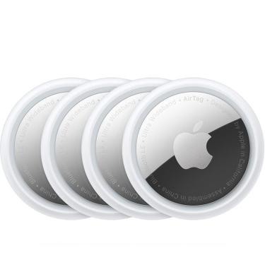 Imagem de Pacote com 4 Apple AirTag 2ª Geração Branca 