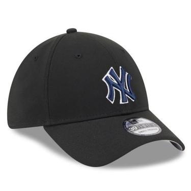 Imagem de Boné New Era 39THIRTY New York Yankees OTC Fechado Preto-Unissex