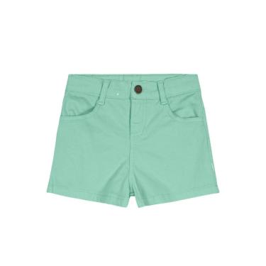 Imagem de Shorts sarja infantil menina Brandili Verde
