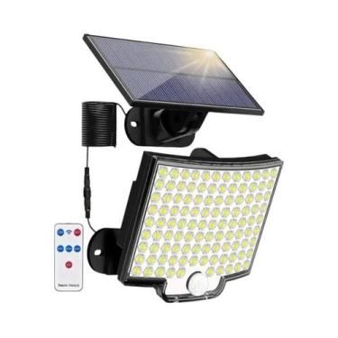 Imagem de Lâmpada Solar Externa 234 LED Com Sensor De Movimento 3 Modos Para Jar