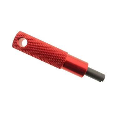 Imagem de Chave Removedor Núcleo Bico De Ar Drc Saca Válvula Pneus, Vermelho