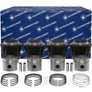 Imagem de Kit Motor Vw Fusca Kombi Brasilia 1300 Refrig. Ar Std Ks