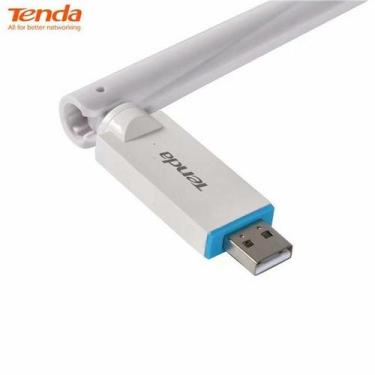 Imagem de Placa de rede USB Tenda U2 de alta potência com antena de 6dBi - Omkar