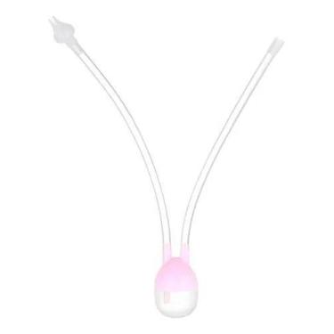 Imagem de Aspirador Nasal Bambino Bebê 2 Bicos Com Filtro Cor Rosa Sem - Congrat