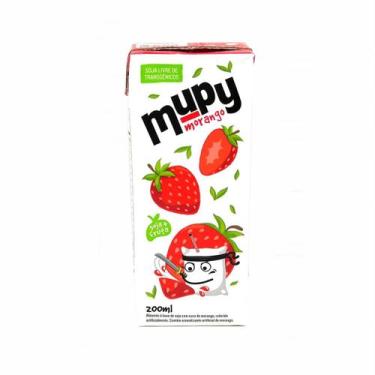 Imagem de Mupy Leite De Soja 200ml Morango Não Transgênico Sem Lactose - Agro Ni