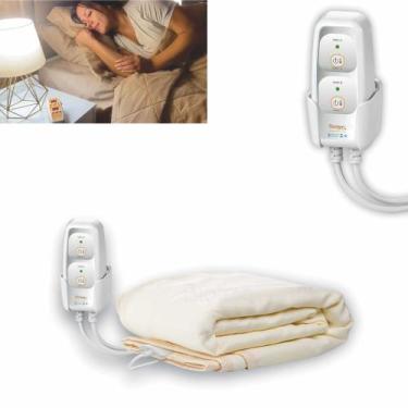 Imagem de Lençol Térmico Cama Queen Size Classic Bivolt Bioterm Inmetro, Bivolt