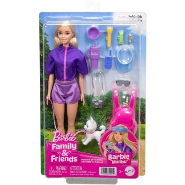 Imagem de Boneca - Barbie Malibu - Aventuras ao Ar Livre - MATTEL