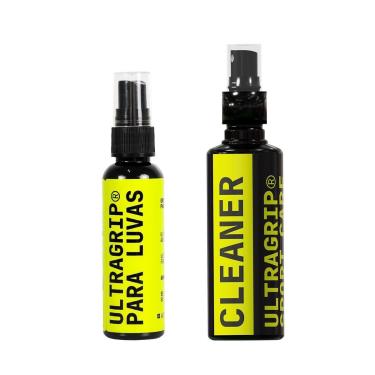 Imagem de Kit Ultragrip Spray Cola Grip Para Luvas De Goleiro 60ml Shampoo Cleaner Hidratante par...