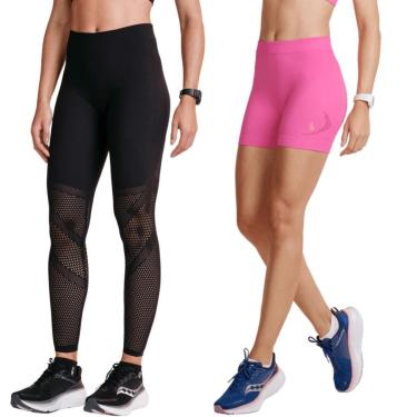 Imagem de Kit Lupo Feminino Calça Legging / Short Cós Alto-Feminino