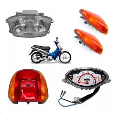 Imagem de Farol, Par Pisca, Lanterna e Painel Biz 100 1998 até 2005 - Tmac  R1 S