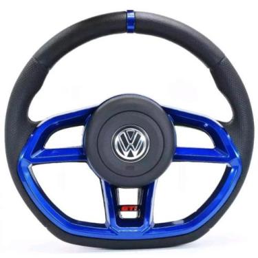 Imagem de Volante Esportivo Gol G2, G3 E G4- Gti Vision Azul - Volkswagen