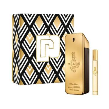 Imagem de Kit Paco Rabanne 1 Million EDT Perfume Masculino 200ml e Miniatura 10m