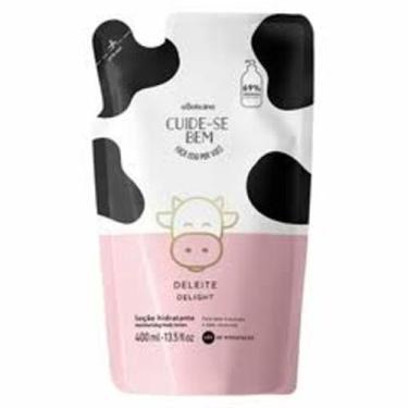 Imagem de Loção Hidratante Refil DELEITE Cuide-se Bem - O Boticário , 400ml