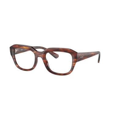 Imagem de Óculos de Grau Leonid Marrom Ray-Ban Optical