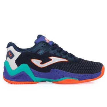 Imagem de Tênis Joma Ace Pro Clay Marinho Azul e Coral, 42