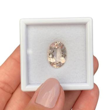 Imagem de Morganita Peachy Oval 6,14ct - ENE2ESE