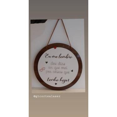Imagem de Mandala Decorativa 30cm 6mm - GT Laser