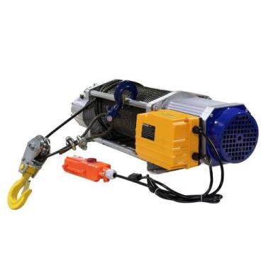 Imagem de Guincho Eletrico 1250/2500Kg com 60Mts Cabo de Aco Fixo 220V Monofasic
