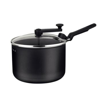 Imagem de Pipoqueira Loreto 20387020 para Fazer Pipoca em Alumínio Antiaderente Starflon Max 3,5L Grafite Tramontina