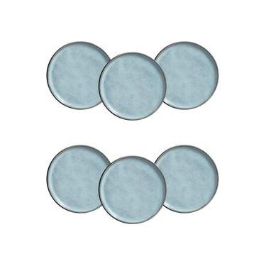 Imagem de Conjunto de Pratos de Sobremesa Porto Brasil Bio Breeze 21,5cm - 6 Peças
