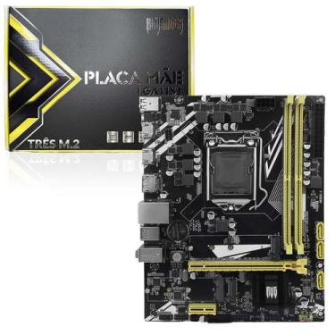 Imagem de Placa Mãe 1151 H110 Para Intel 6ª/7ª/8ª/9ª Ger Até 64gb Nvme - Revenge