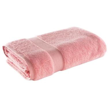 Imagem de Toalha de Rosto Super Soft Zero Twist 50x70CM Algodão Macia e Absorvente Rosa Corttex