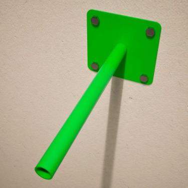 Imagem de Suporte Barra de Peso Parede  Suporte Halteres e Anilhas Viking - 30cm