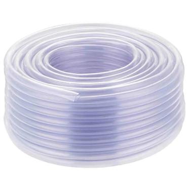 Imagem de Mangueira Cristal PVC Flexível 3-8" X 1,5mm Uso Geral Baixa Pressão Transparente 50M Kala