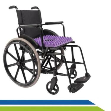 Imagem de Cadeira de Rodas Dobrável Ortomobil MA3F até 150kg  Conforto, Seguranç
