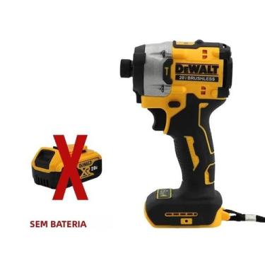 Imagem de Parafusadeira Elétrica Sem Fio Dewalt DCF860 20V, Leve, Com Função De 