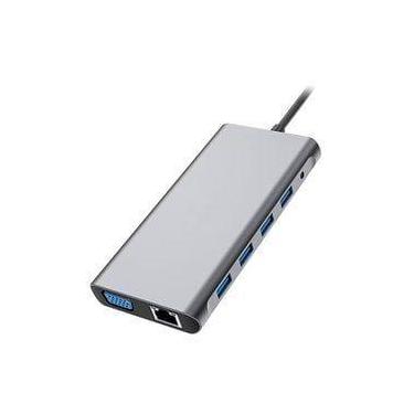Imagem de Adaptador Hub 12 em 1 - Cinza - HLD