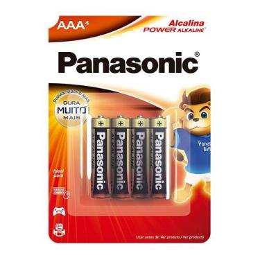 Imagem de Pilha Alcalina Aaa Sm-4 Panasonic Lr03xab/4b192 F108