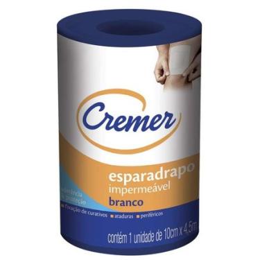 Imagem de Esparadrapo Cremer Branco Impermeável 10cm x 4,5m CREMER