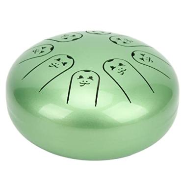 Imagem de Tambor Tanque Chakra, Instrumento de Percussão Tongue Tambor Divertido Tocando 8 Notas Padrão Animal para Música