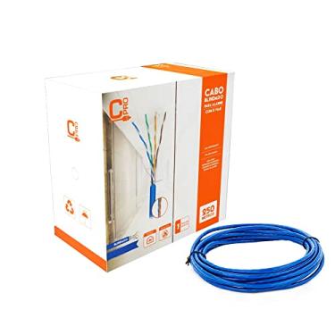 Imagem de Caixa Cabo de Rede Blindado Cat5e com 250 Metros - Azul